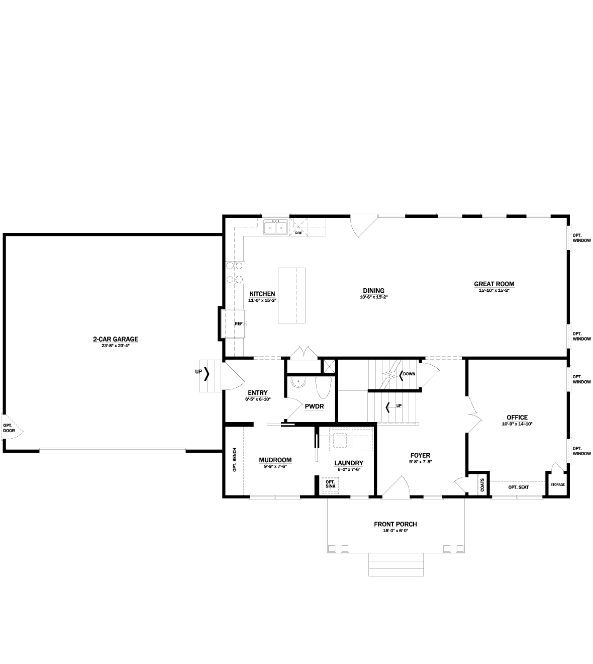 The Amherst - First Floor